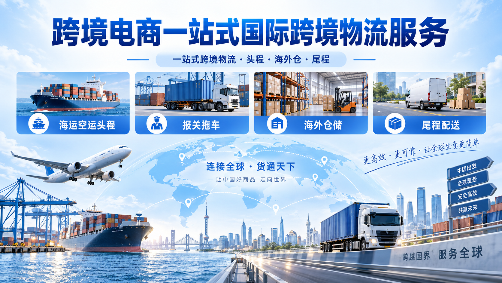 跨境电商一站式国际跨境物流服务