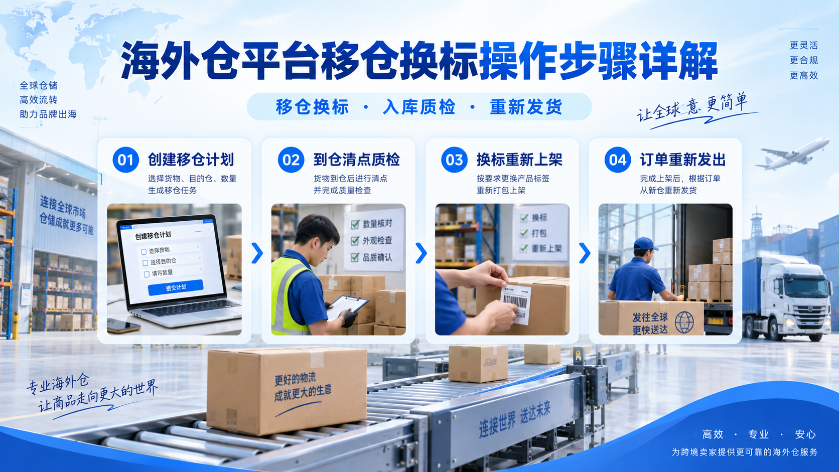 海外仓平台移仓换标操作步骤详解