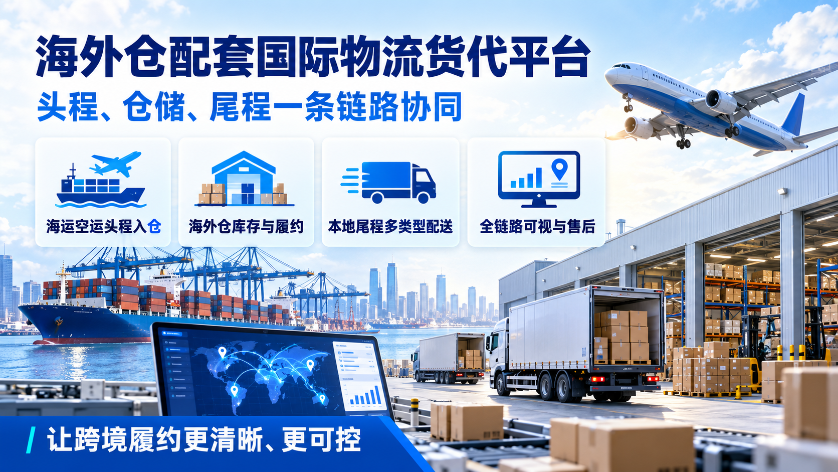 海外仓配套国际物流货代平台