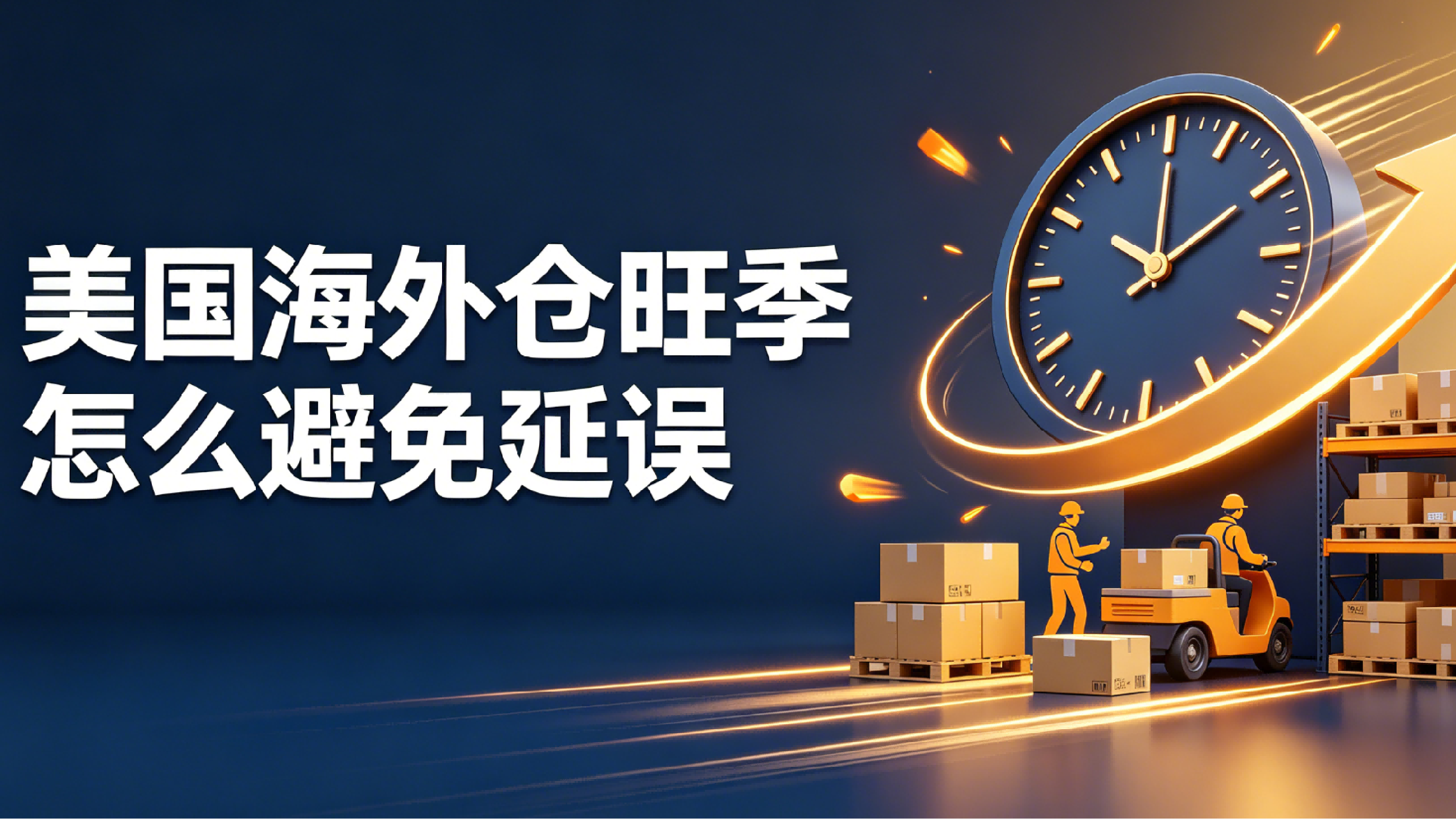 美国海外仓旺季怎么避免延误