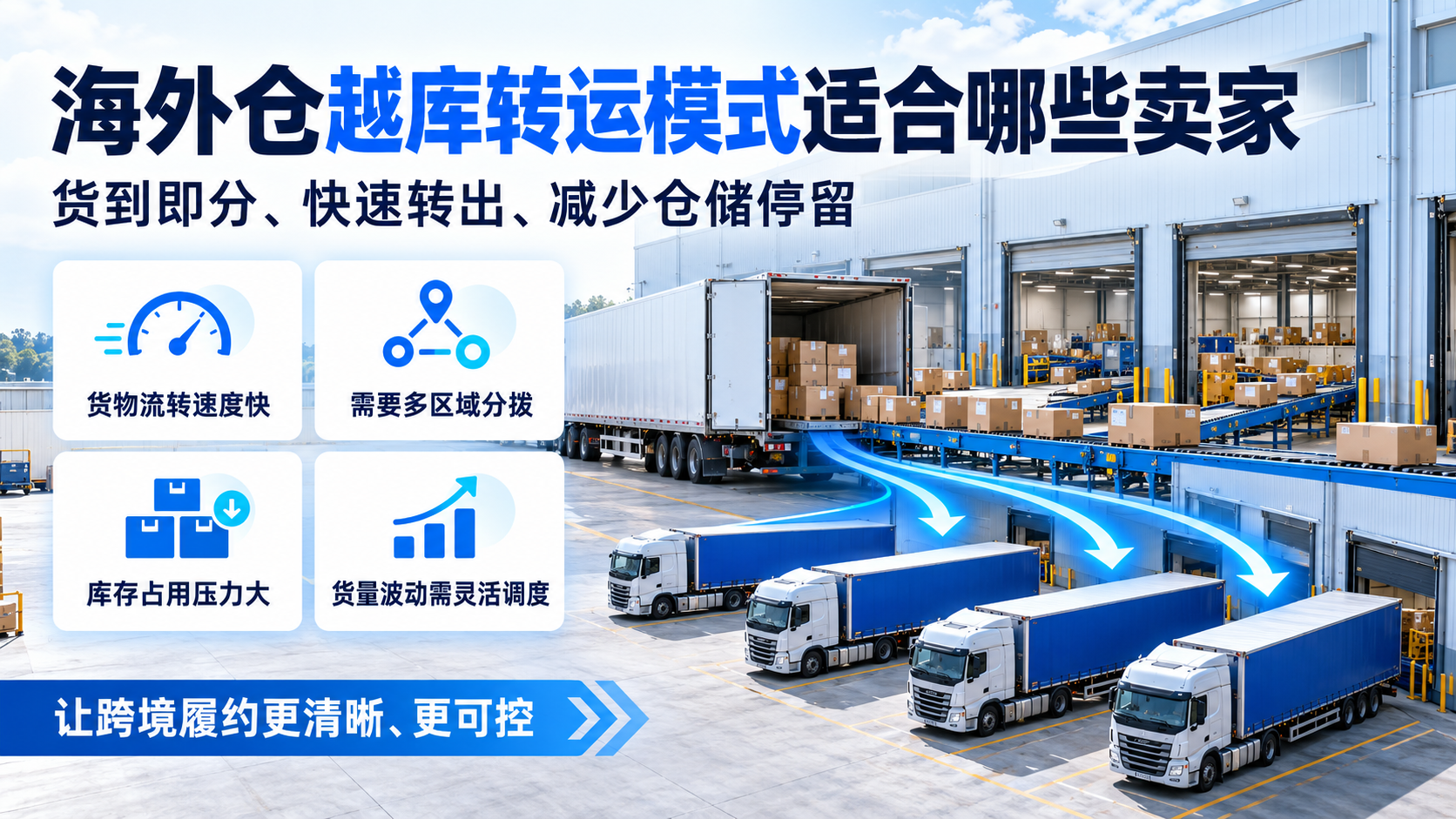 海外仓越库转运模式适合哪些卖家