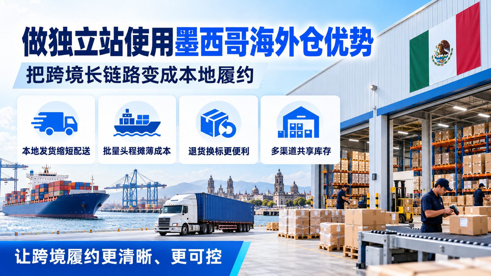做独立站使用墨西哥海外仓优势
