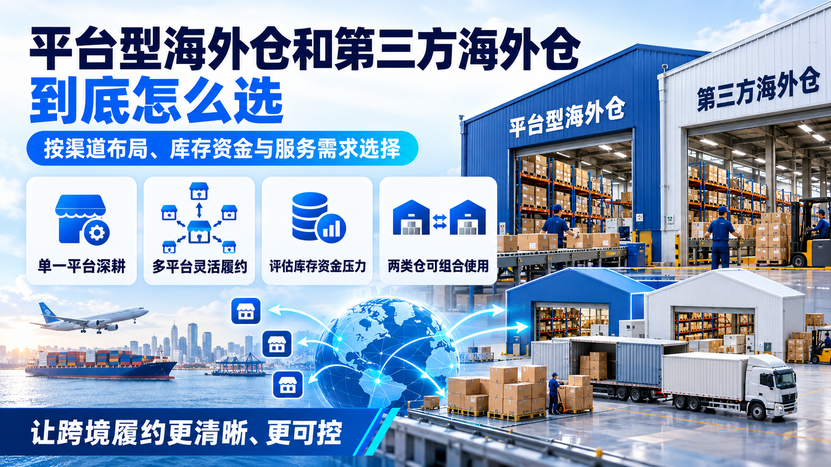 平台型海外仓和第三方海外仓到底怎么选