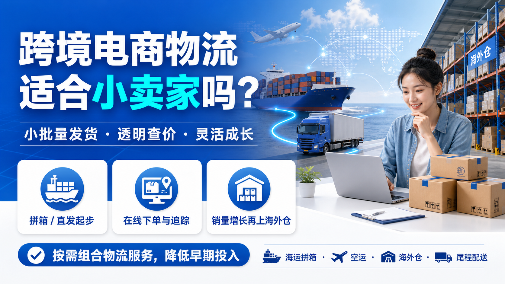 跨境电商物流适合小卖家吗