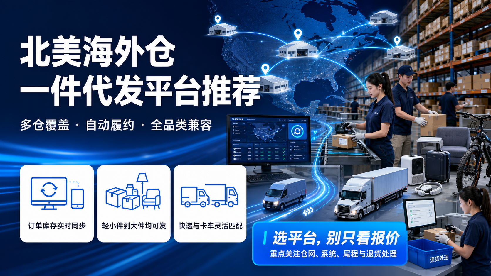 北美海外仓一件代发平台推荐