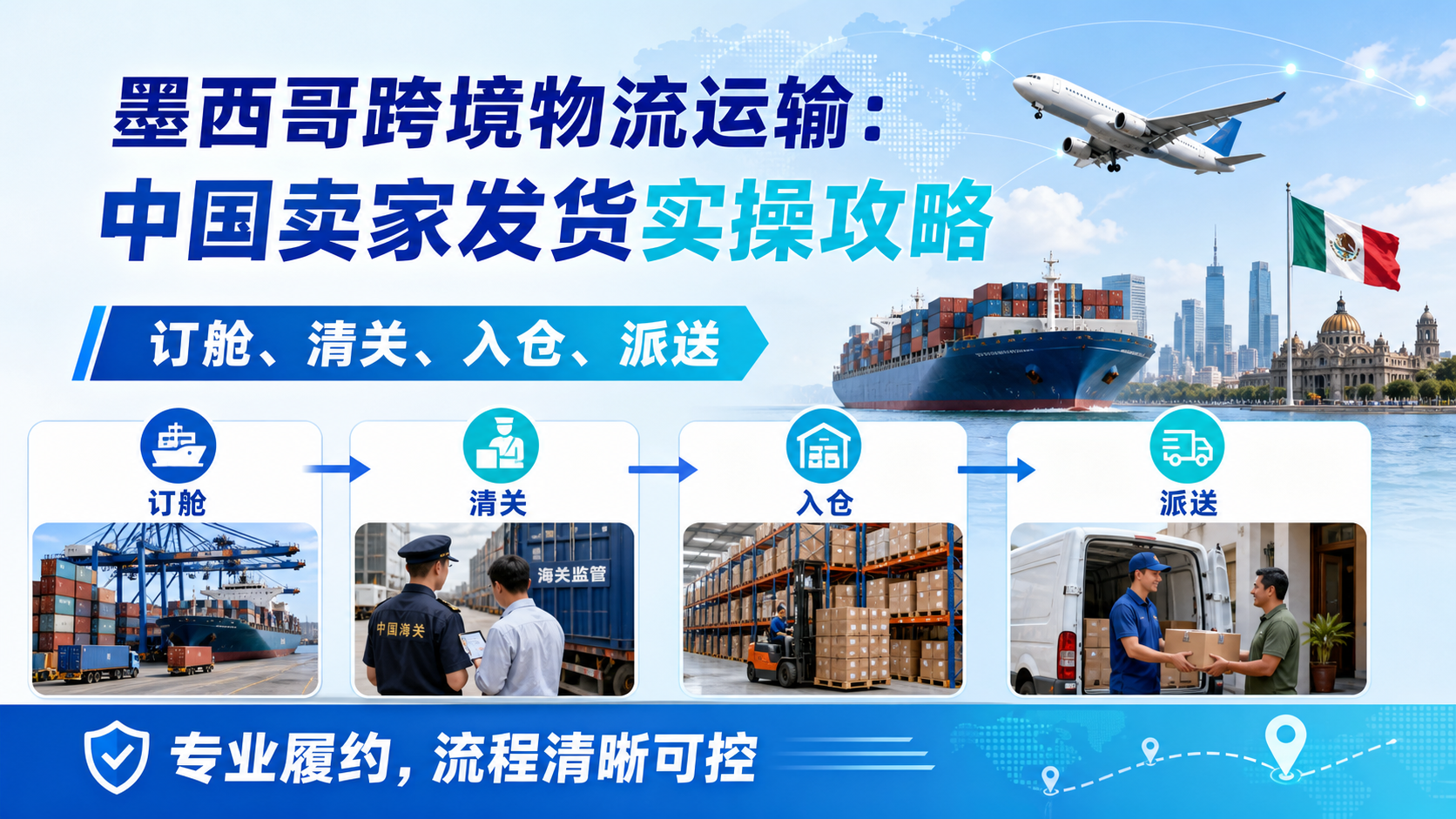 墨西哥跨境物流运输:中国卖家发货实操攻略