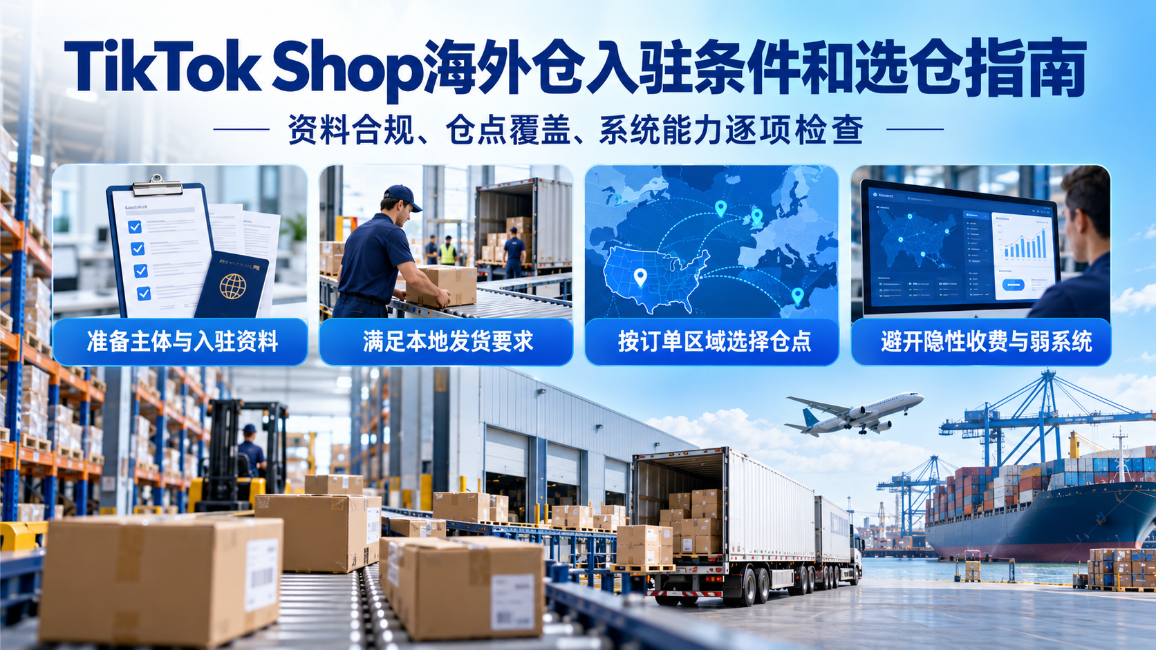 TikTok Shop海外仓入驻条件和选仓指南