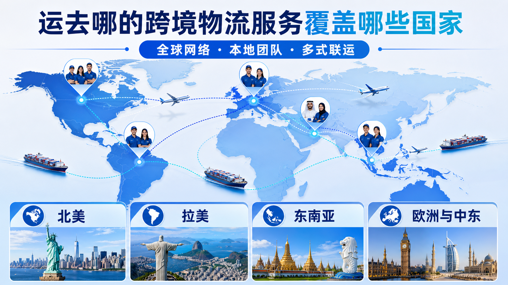 运去哪的跨境物流服务覆盖哪些国家