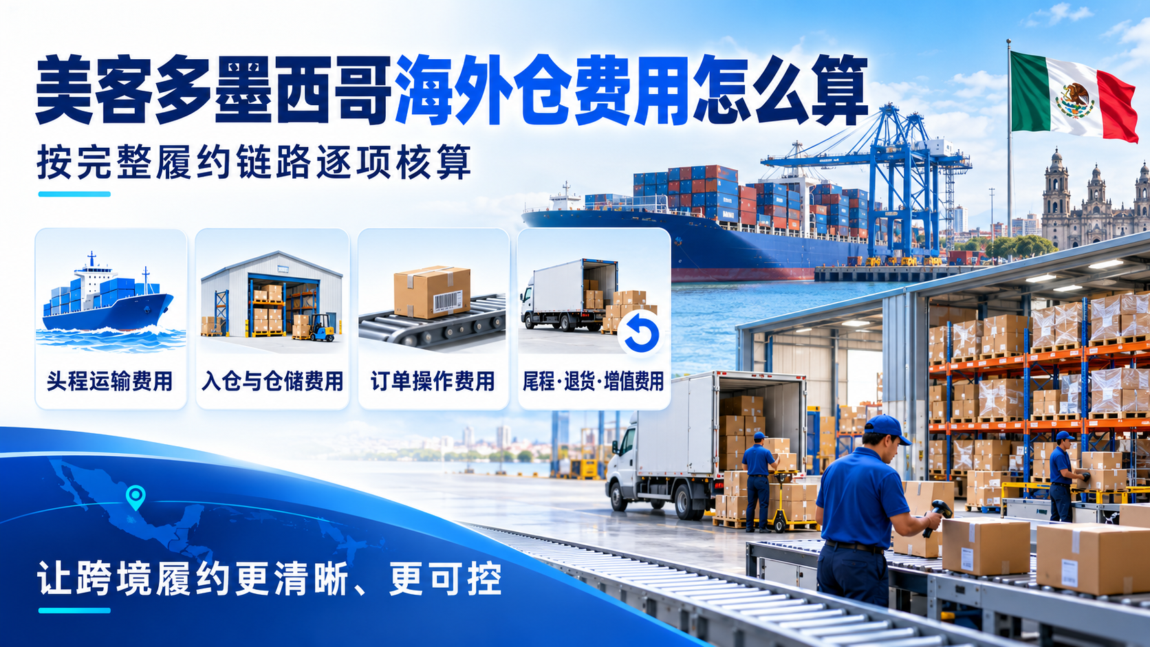 美客多墨西哥海外仓费用怎么算