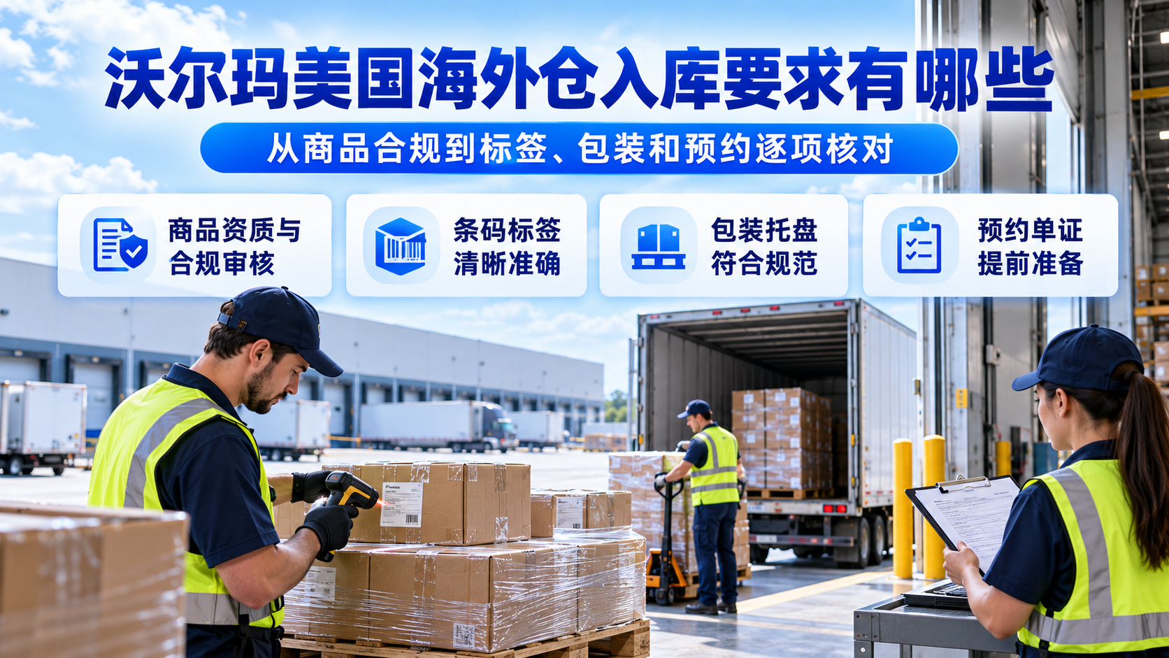 沃尔玛美国海外仓入库要求有哪些