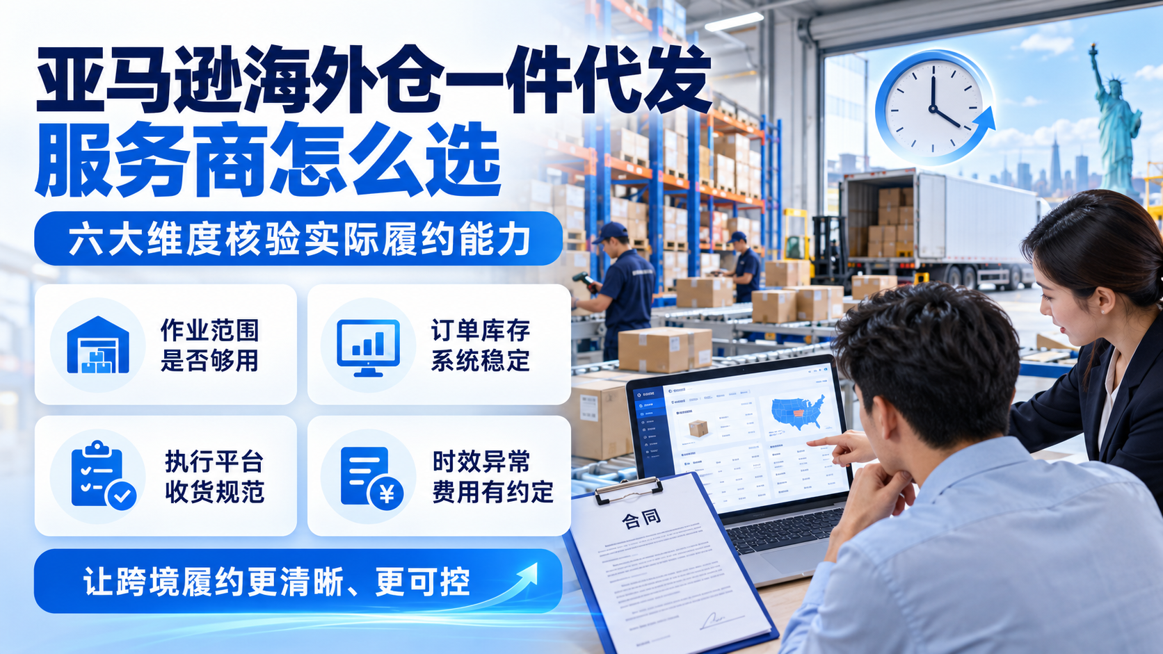 亚马逊海外仓一件代发服务商怎么选