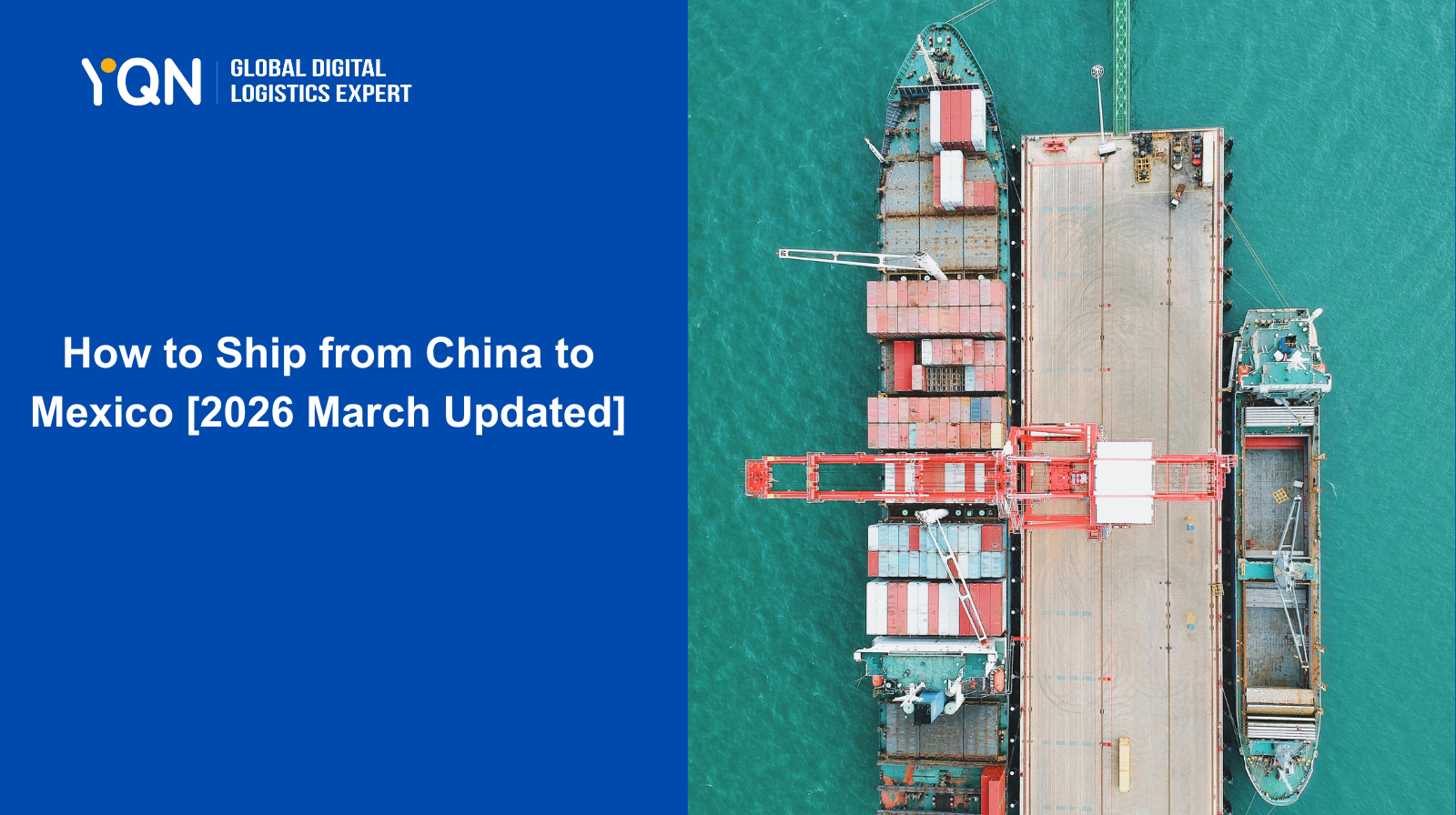 shipping from China to Mexico