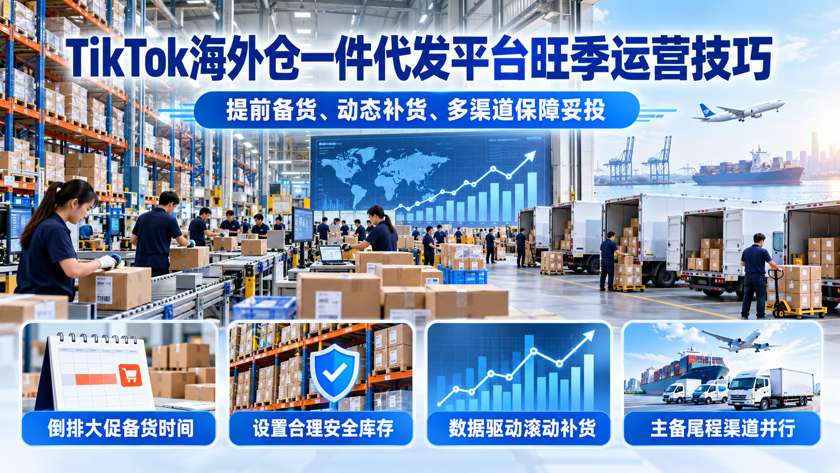 TikTok海外仓一件代发平台旺季运营技巧