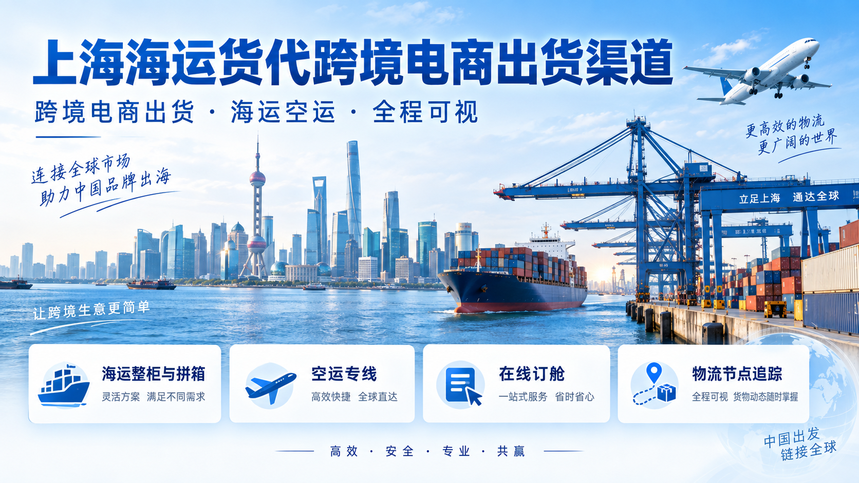 上海海运货代跨境电商出货渠道