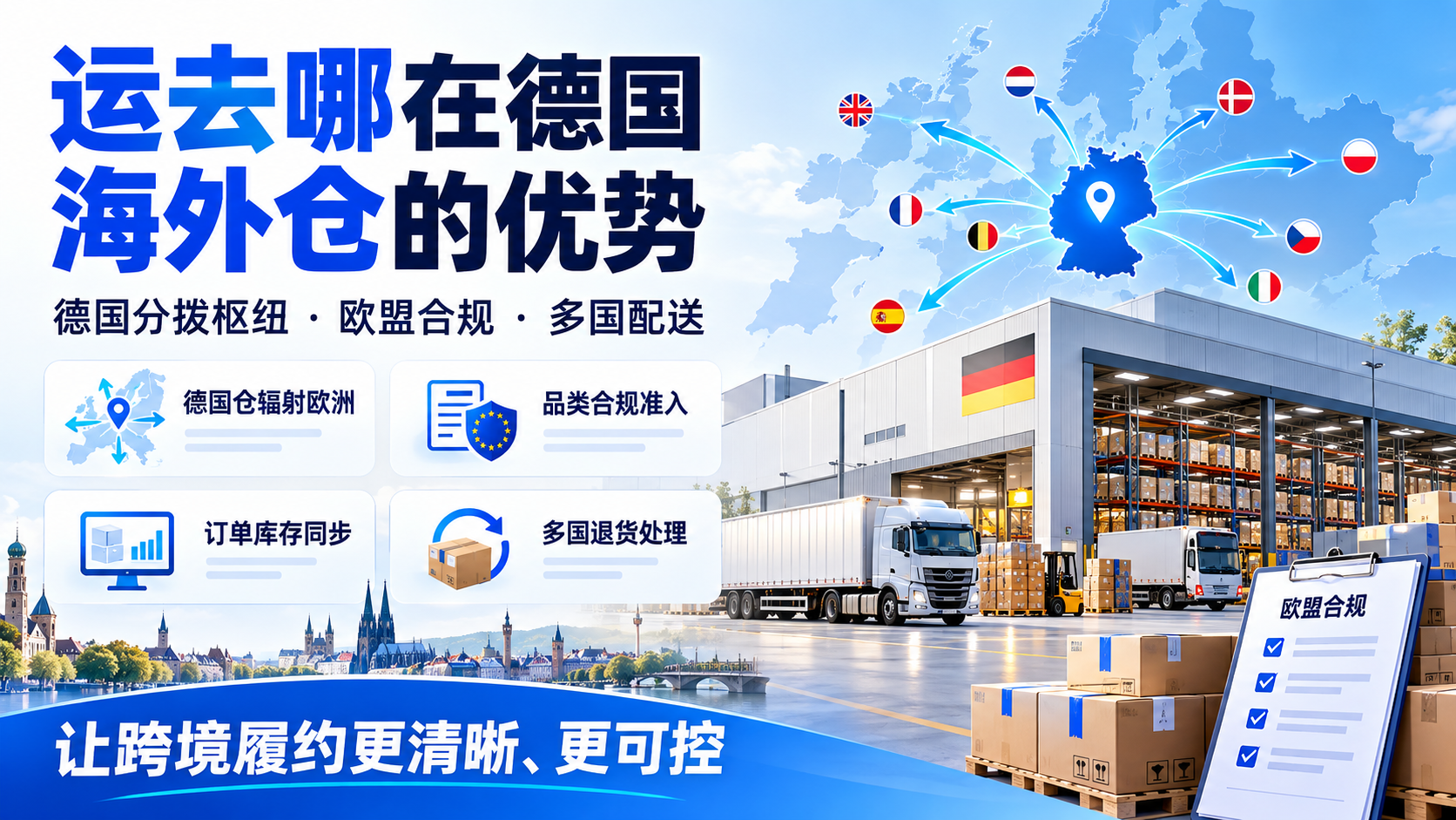 运去哪在德国海外仓的优势