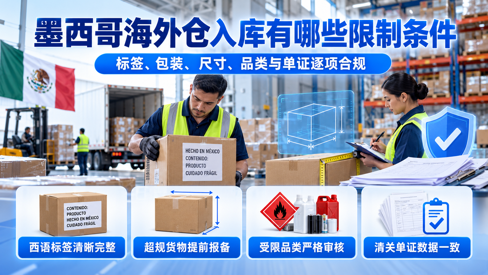 墨西哥海外仓入库有哪些限制条件