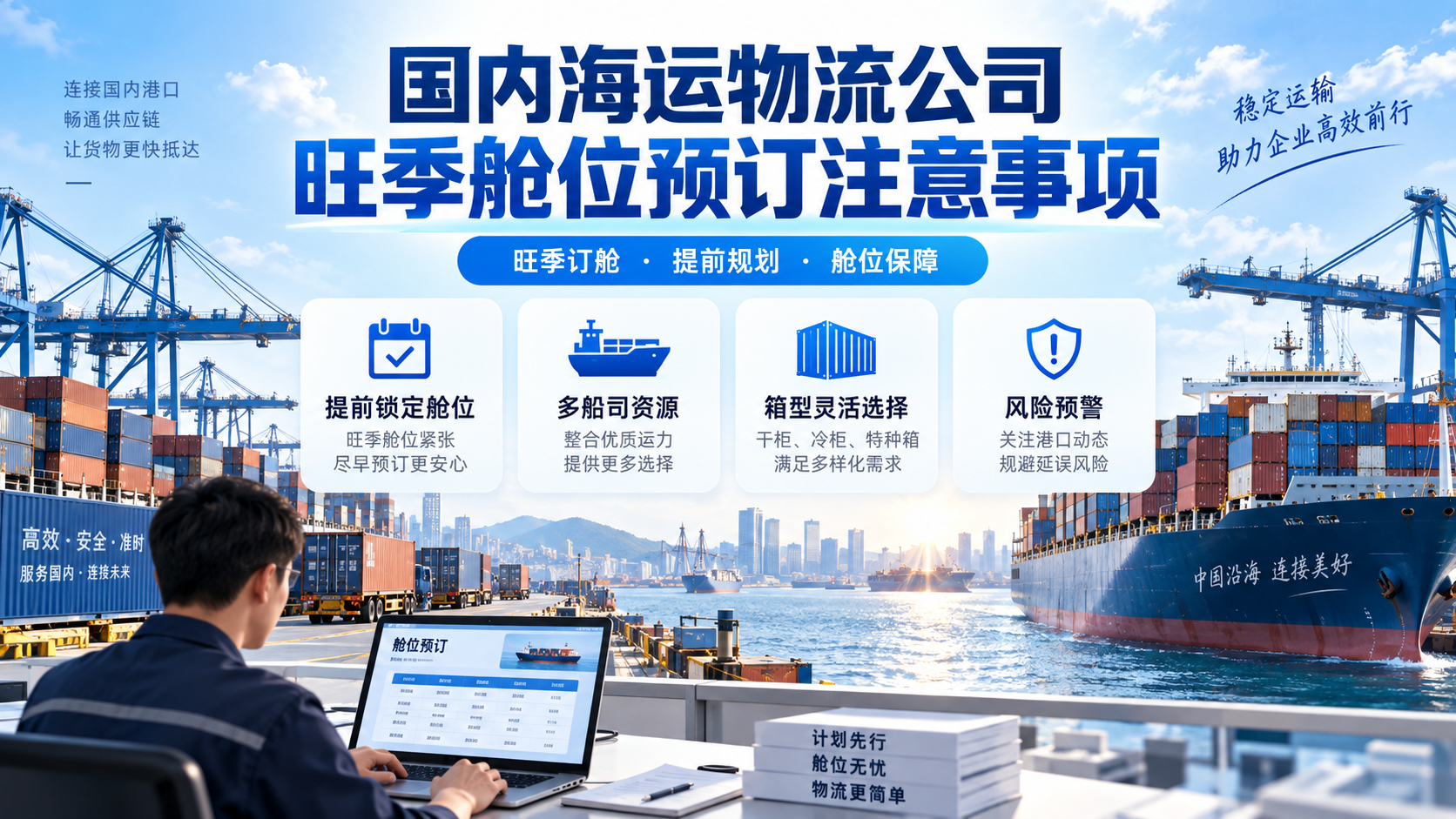 国内海运物流公司旺季舱位预订注意事项