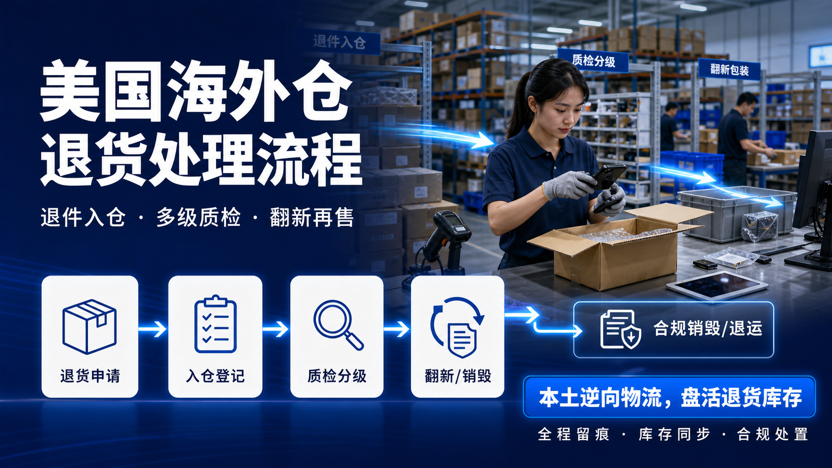 美国海外仓退货处理流程